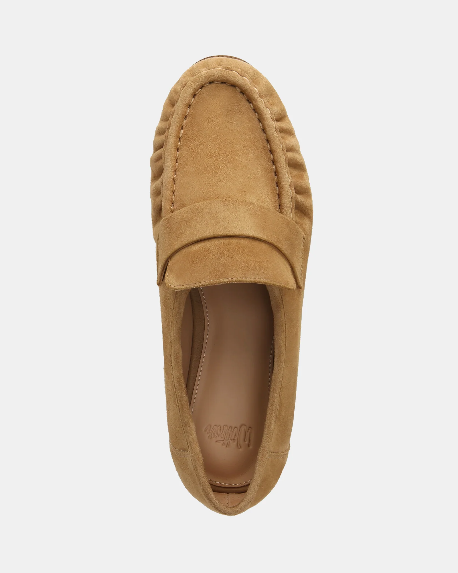Adriel Fawn Suede Leather Loafer - Image 6
