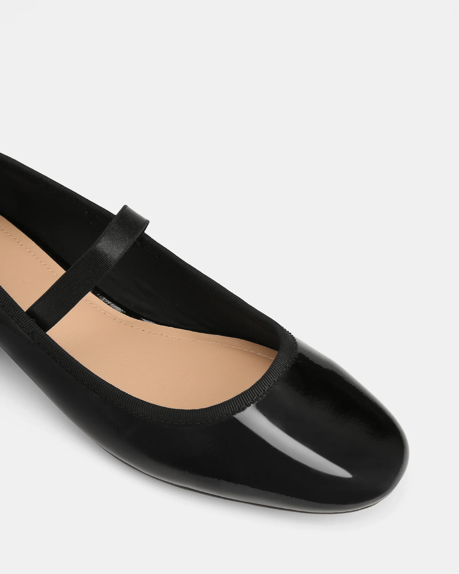 Alannah Black Crinkle Patent Leather Mary Jane - Image 3