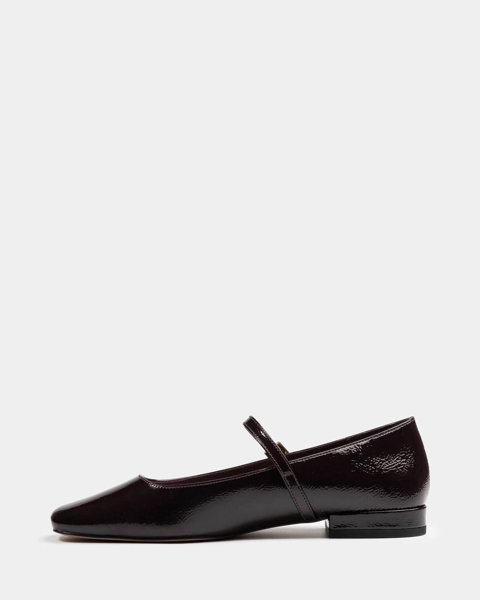 Aria Plum Crinkle Patent Leather Mary Jane - Image 6