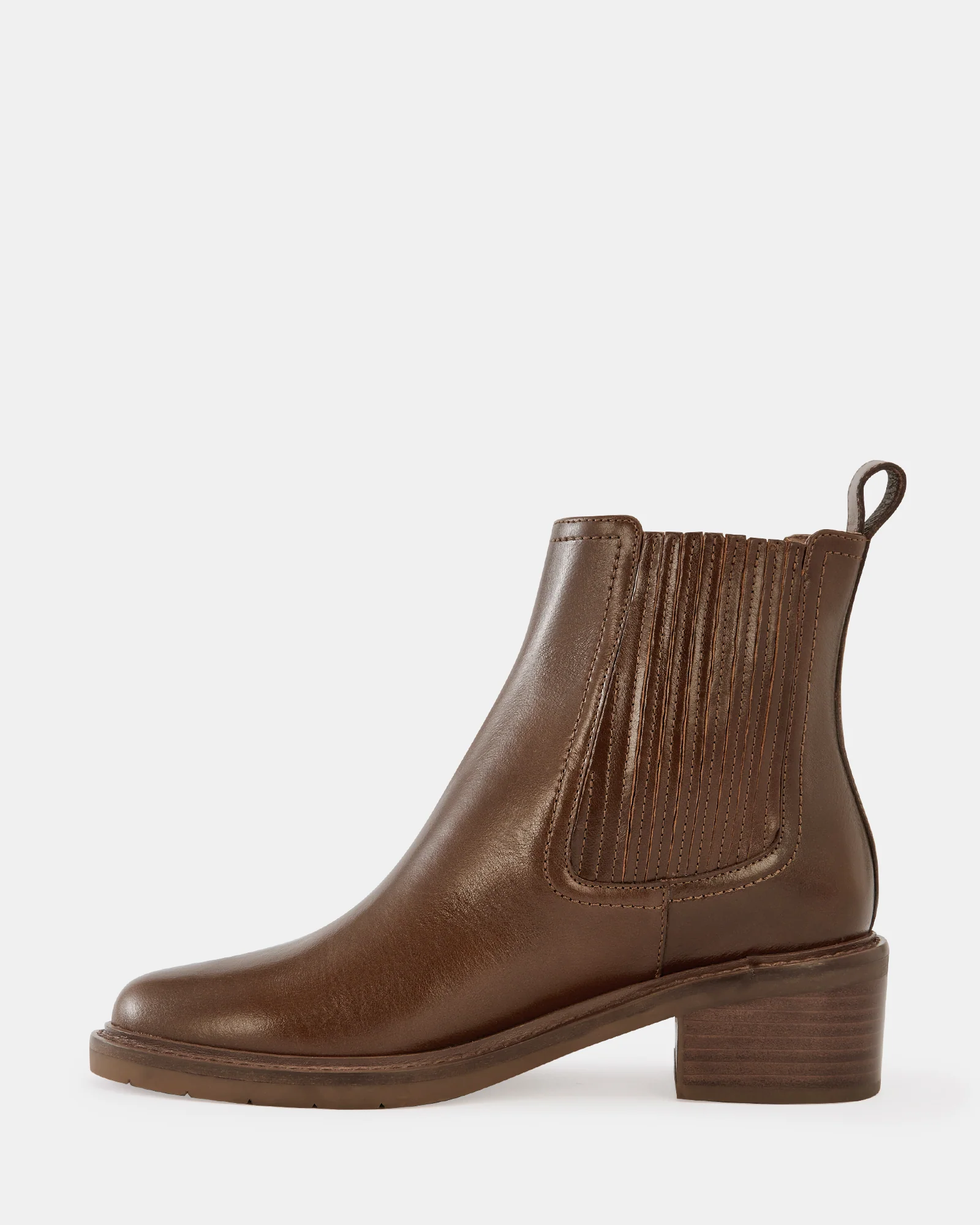 Baylee Oak Leather Ankle Boot - Image 6