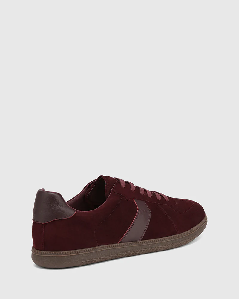 Blaze Raisin Suede Leather Sneaker - Image 4