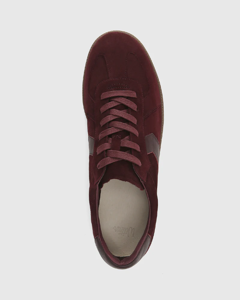Blaze Raisin Suede Leather Sneaker - Image 5