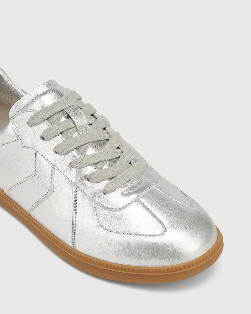 Blaze Silverware Metallic Leather Sneaker - Image 3