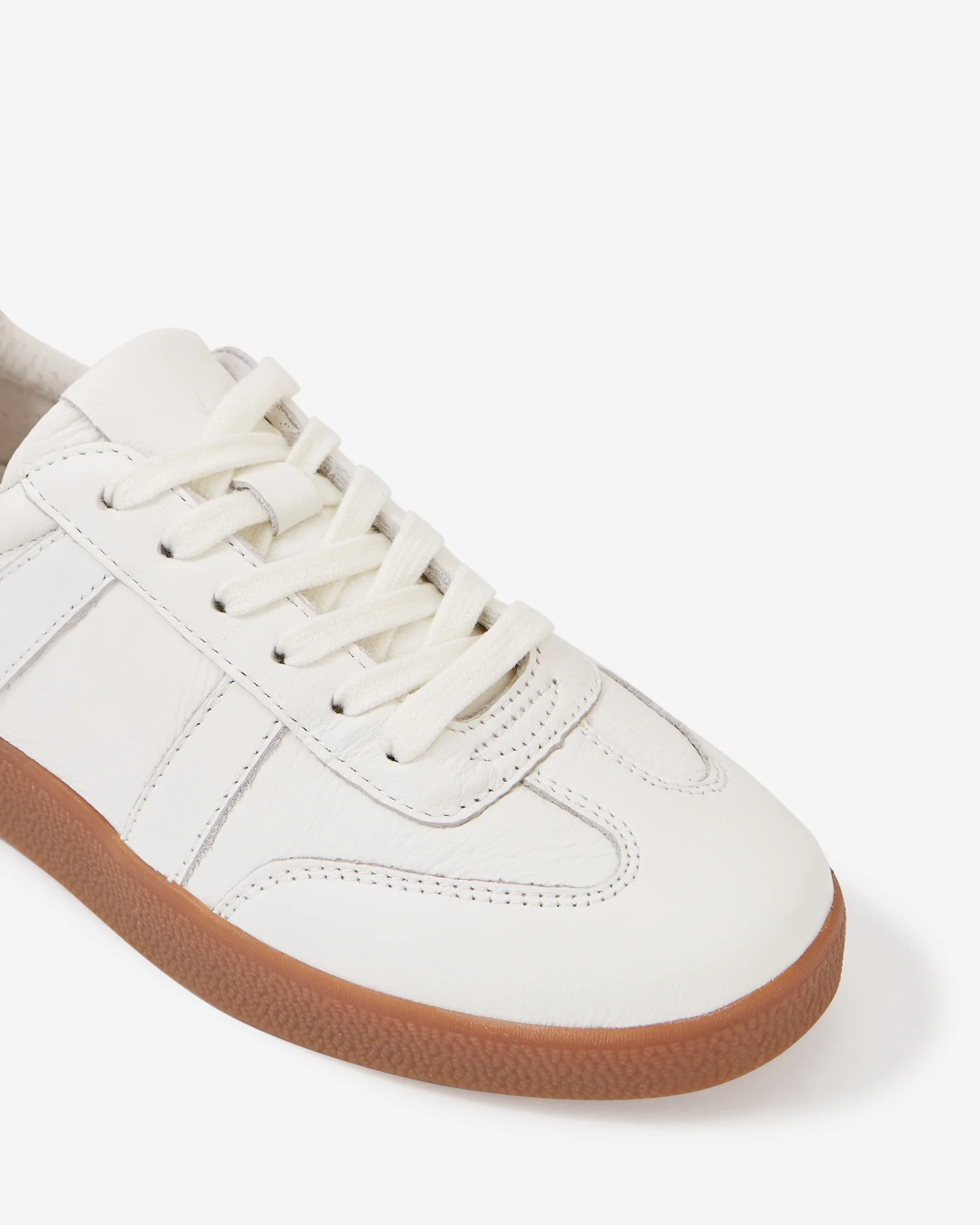Boston Off White Leather Sneaker - Image 3