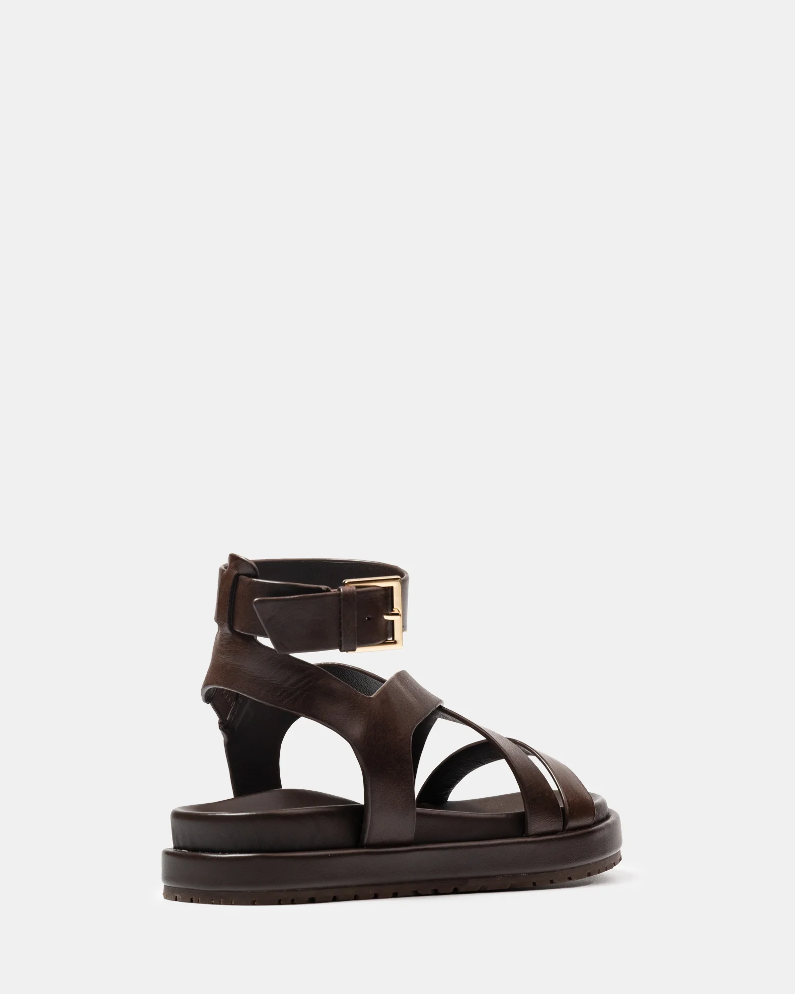 Bryer Ebony Leather Sandal - Image 4