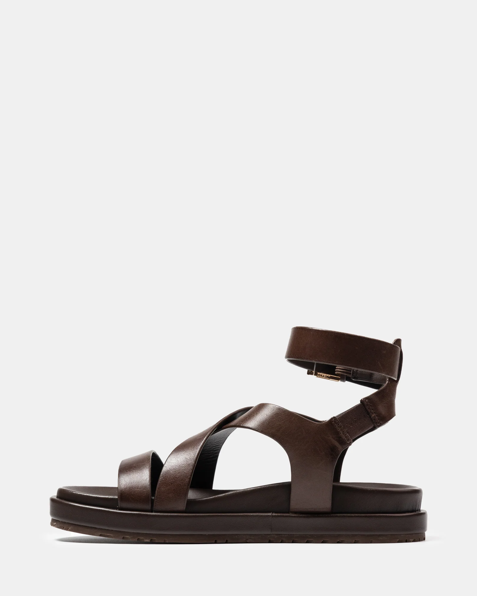 Bryer Ebony Leather Sandal - Image 6