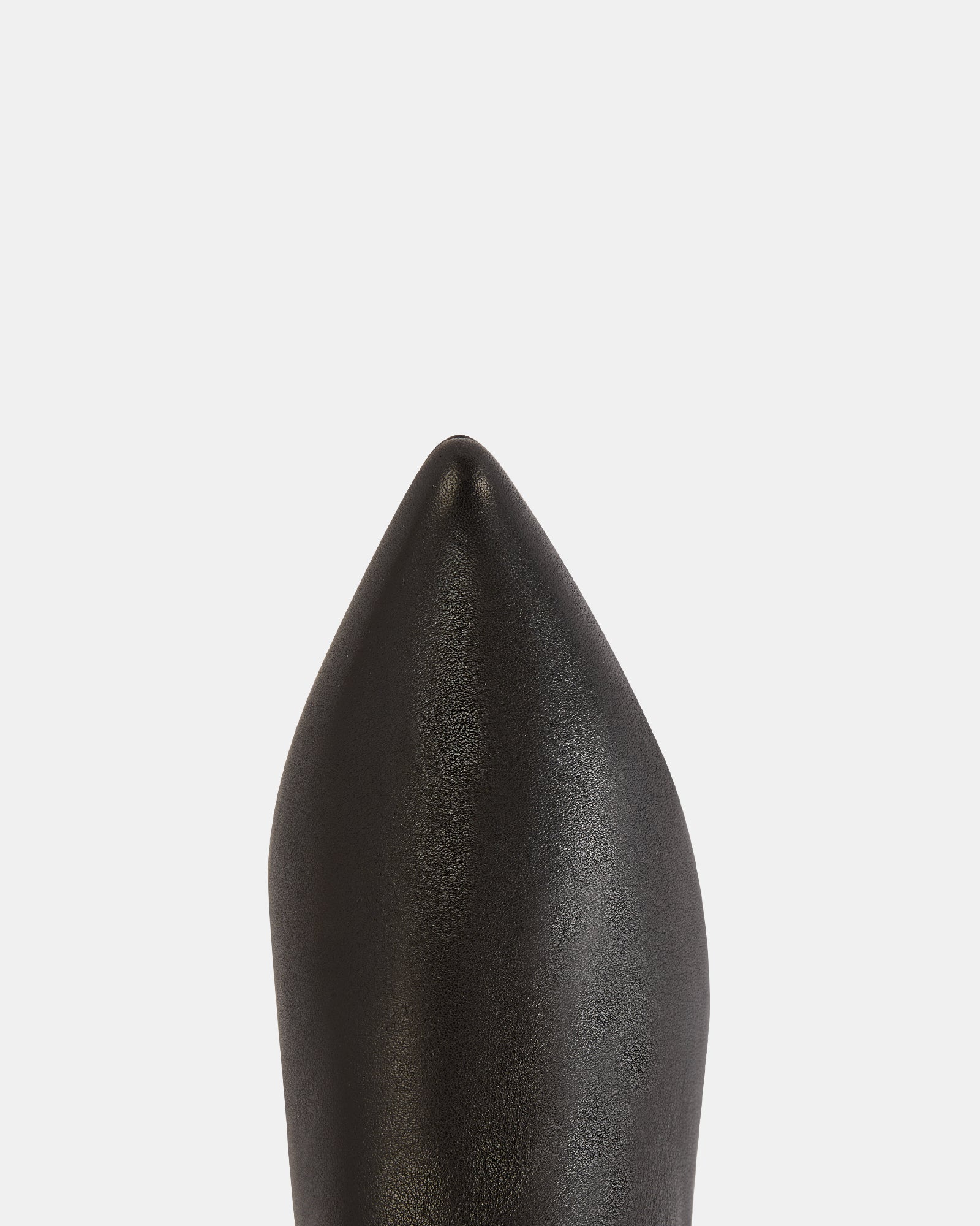 Carys Black Leather Knee High Boot - Image 6