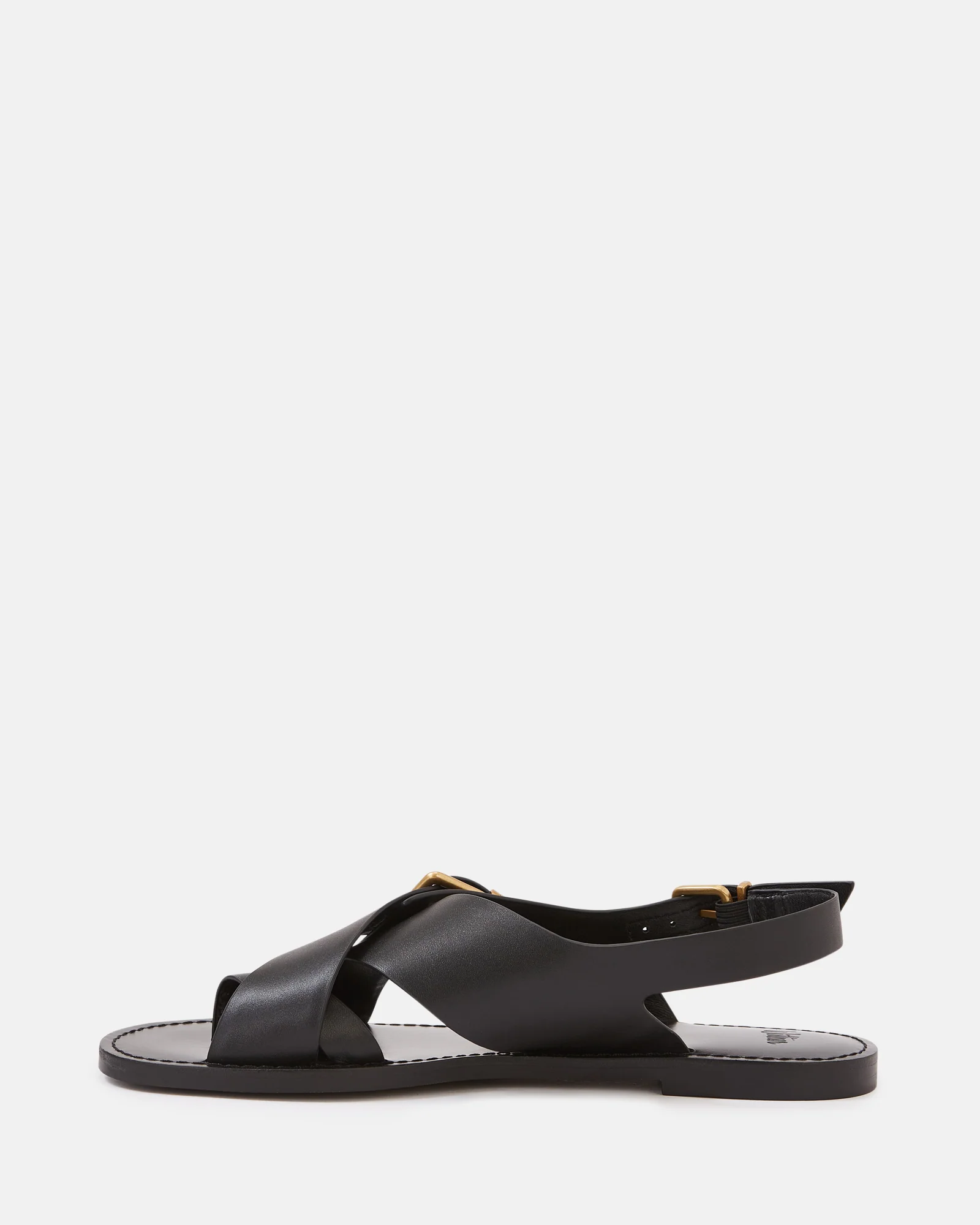 Danna Black Leather Sandal - Image 6