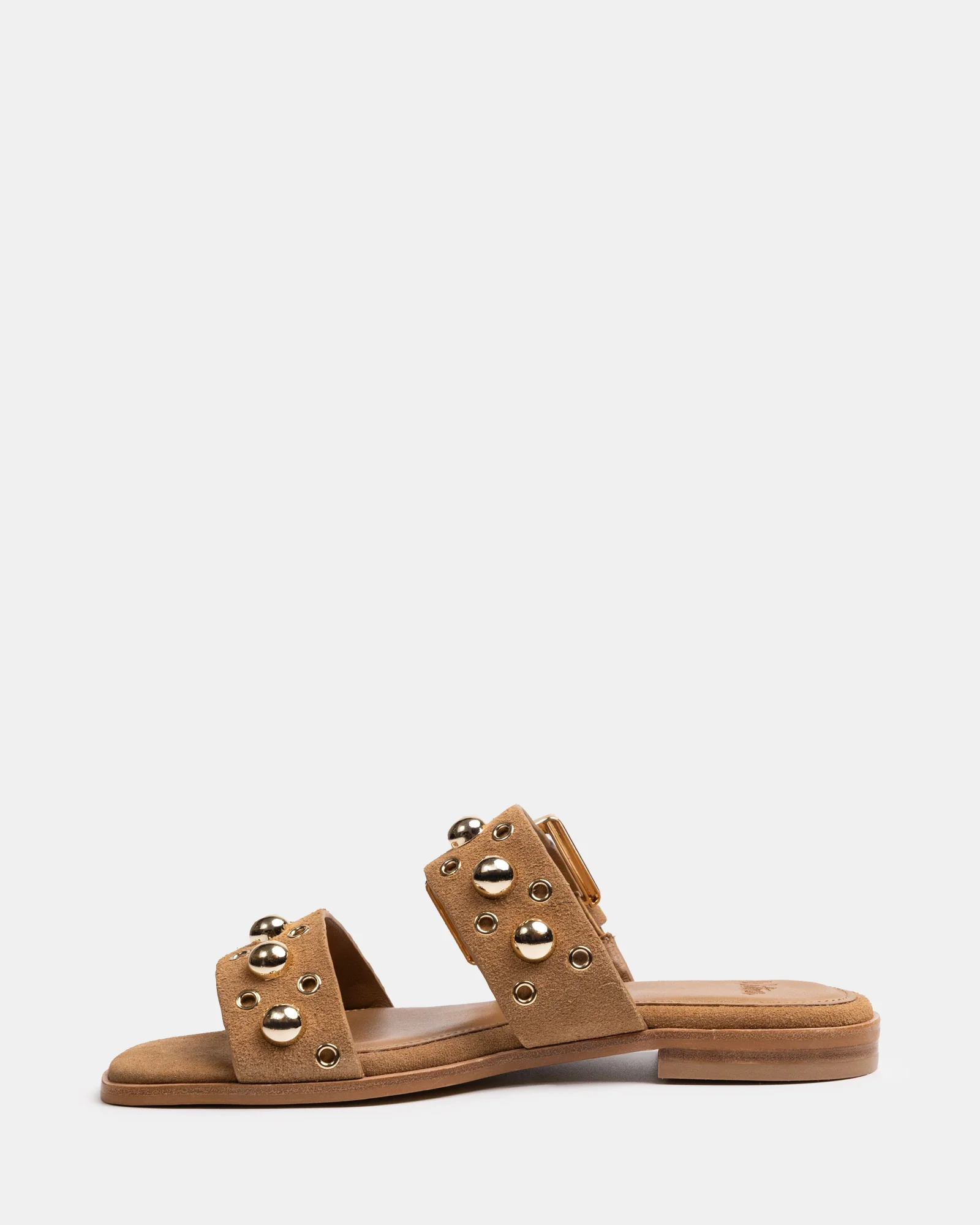 Dixee Dark Sand Suede Leather Sandal - Image 6