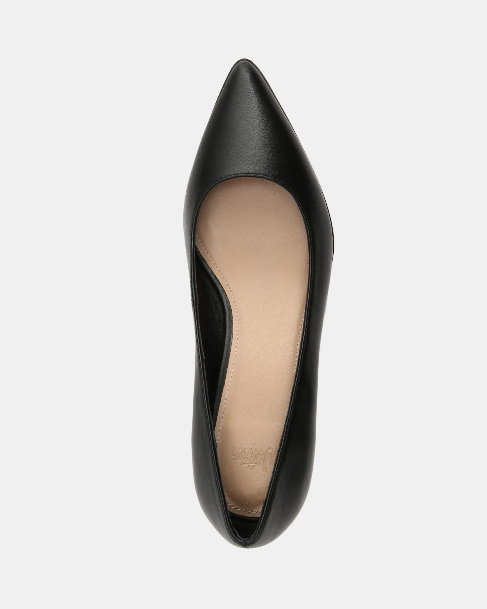 Fae Black Leather Pump - Image 5