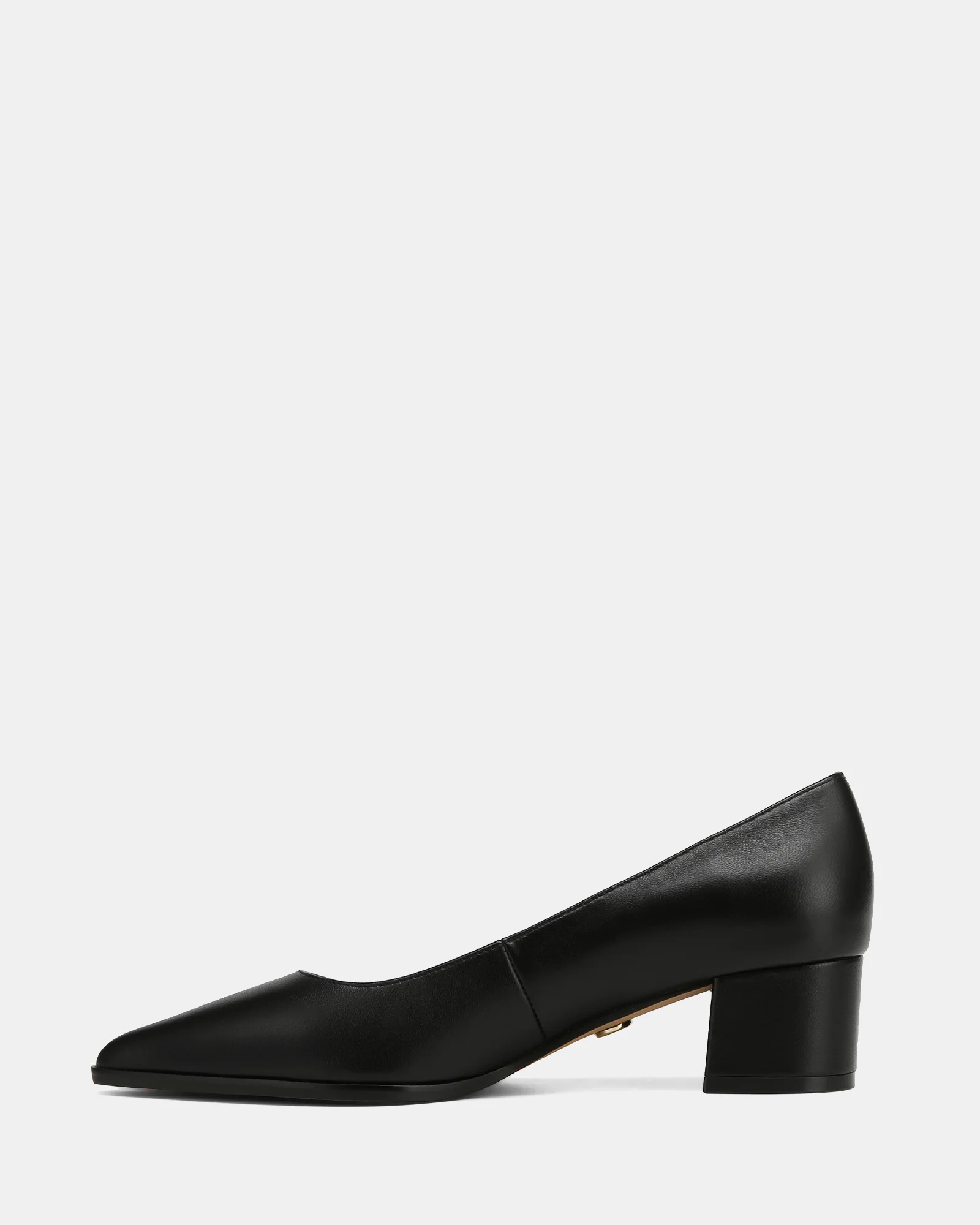Fae Black Leather Pump - Image 6