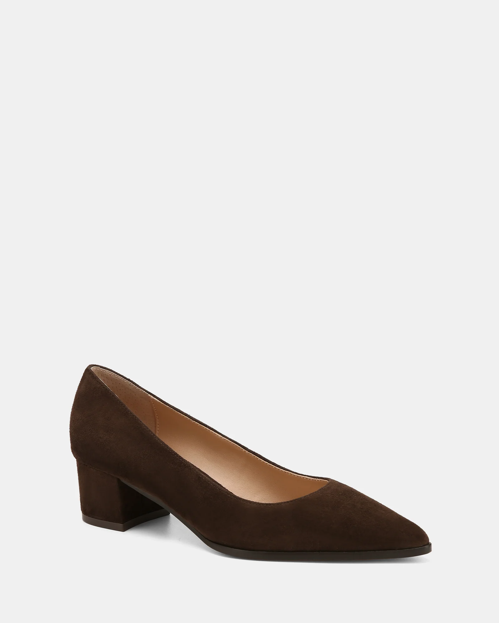 Fae Espresso Suede Leather Pump - Image 2