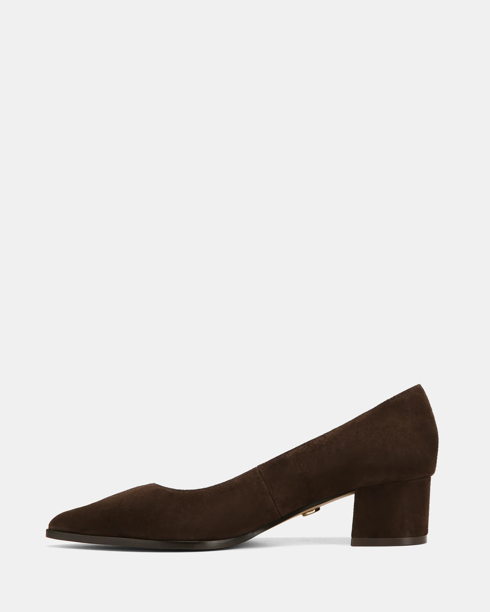Fae Espresso Suede Leather Pump - Image 6
