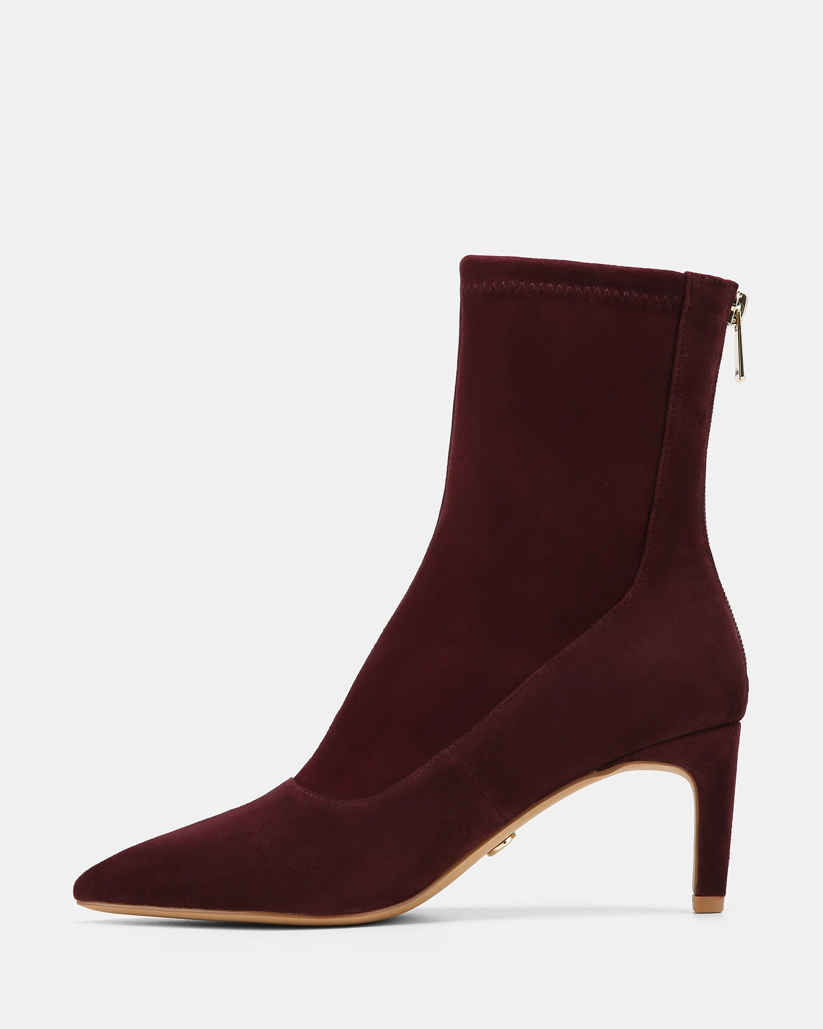 Felix Raisin Stretch Suede Leather Ankle Boot - Image 6