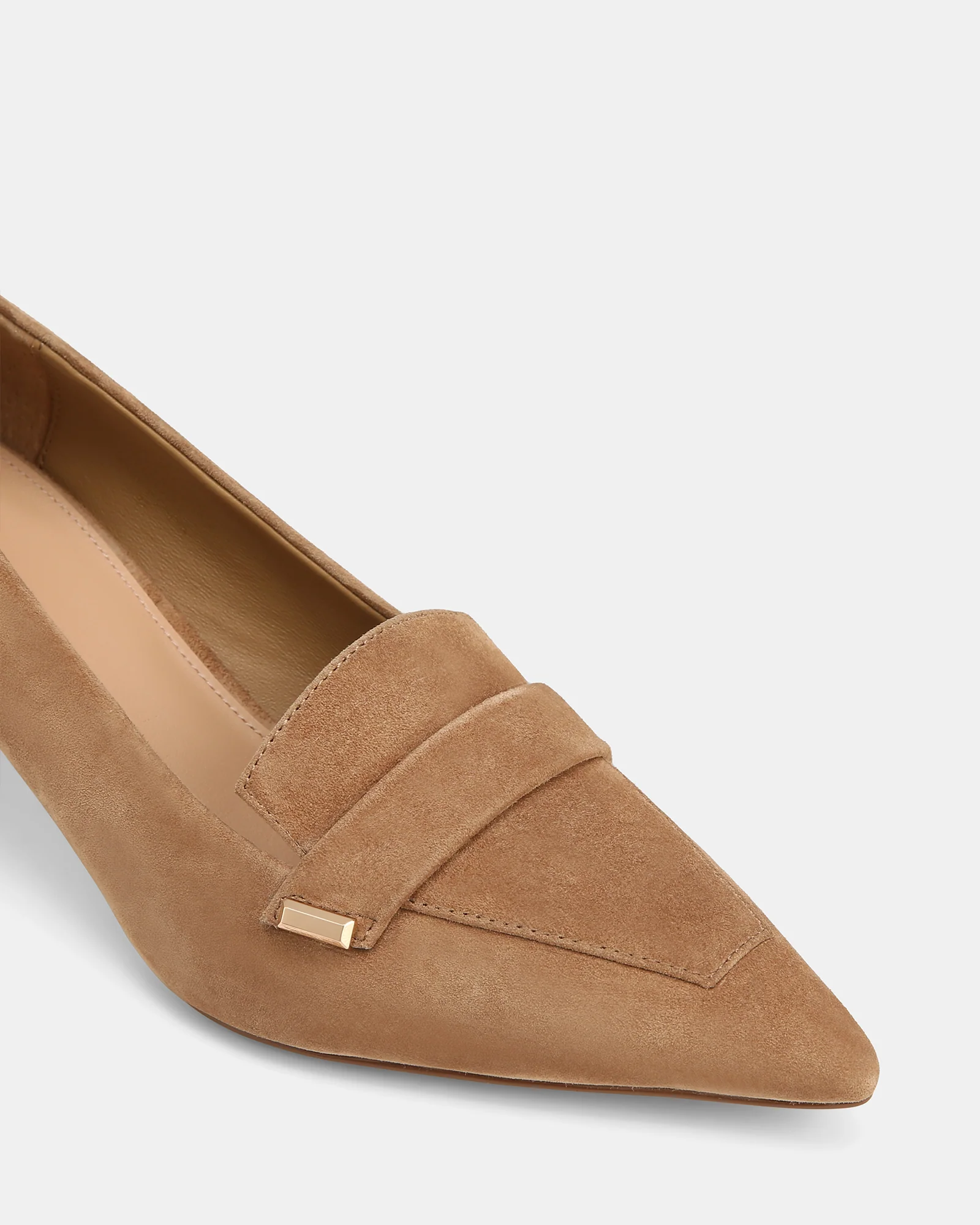 Gabby Nutmeg Suede Leather Pump - Image 3