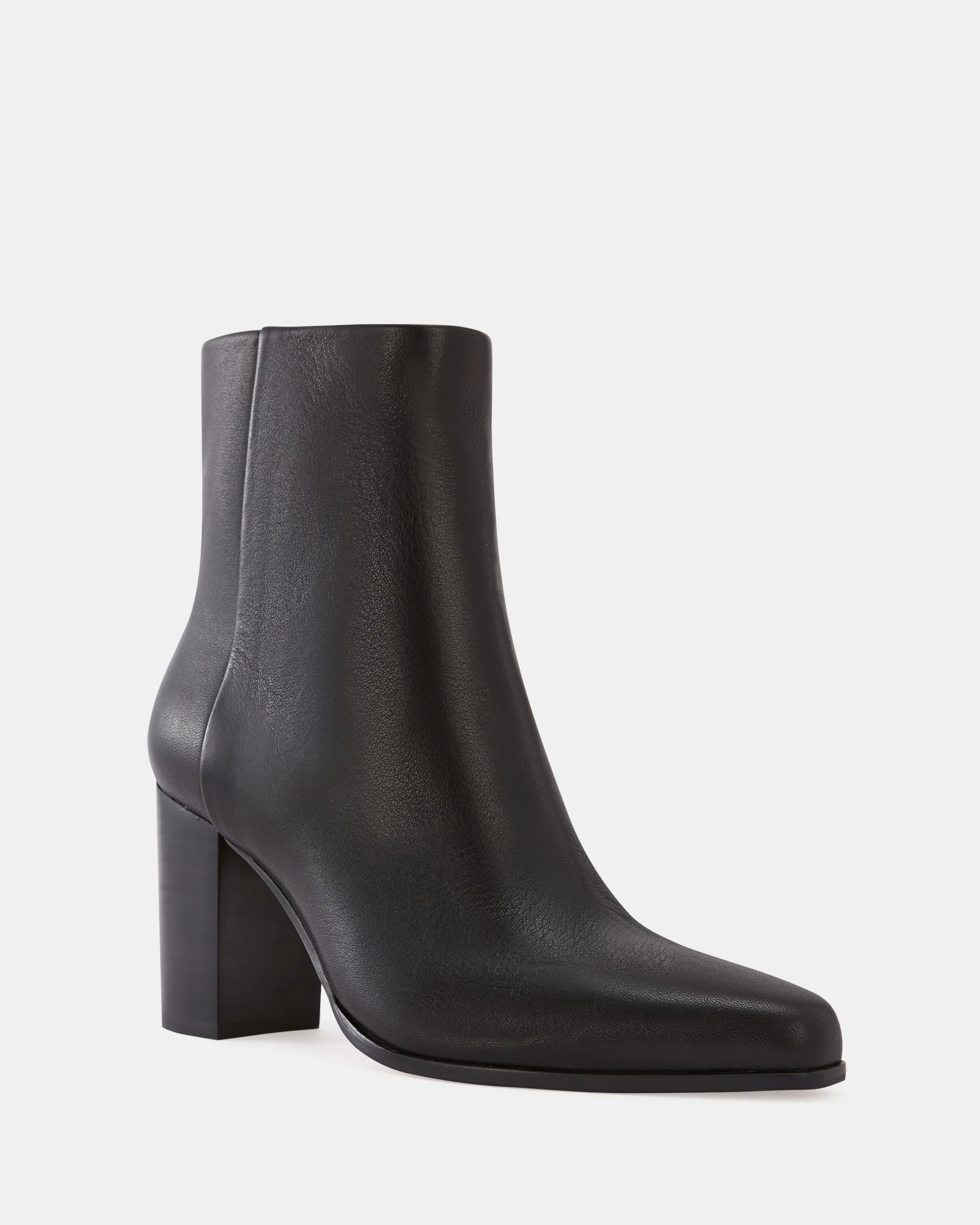 Harpa Black Leather Ankle Boot - Image 2