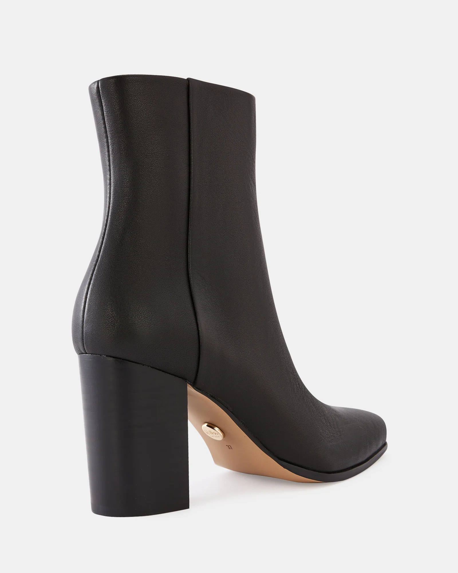 Harpa Black Leather Ankle Boot - Image 4