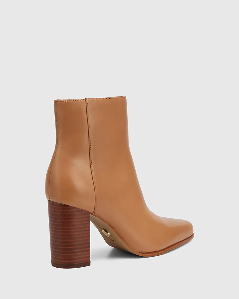 Haval Dark Sand Leather Ankle Boot - Image 4