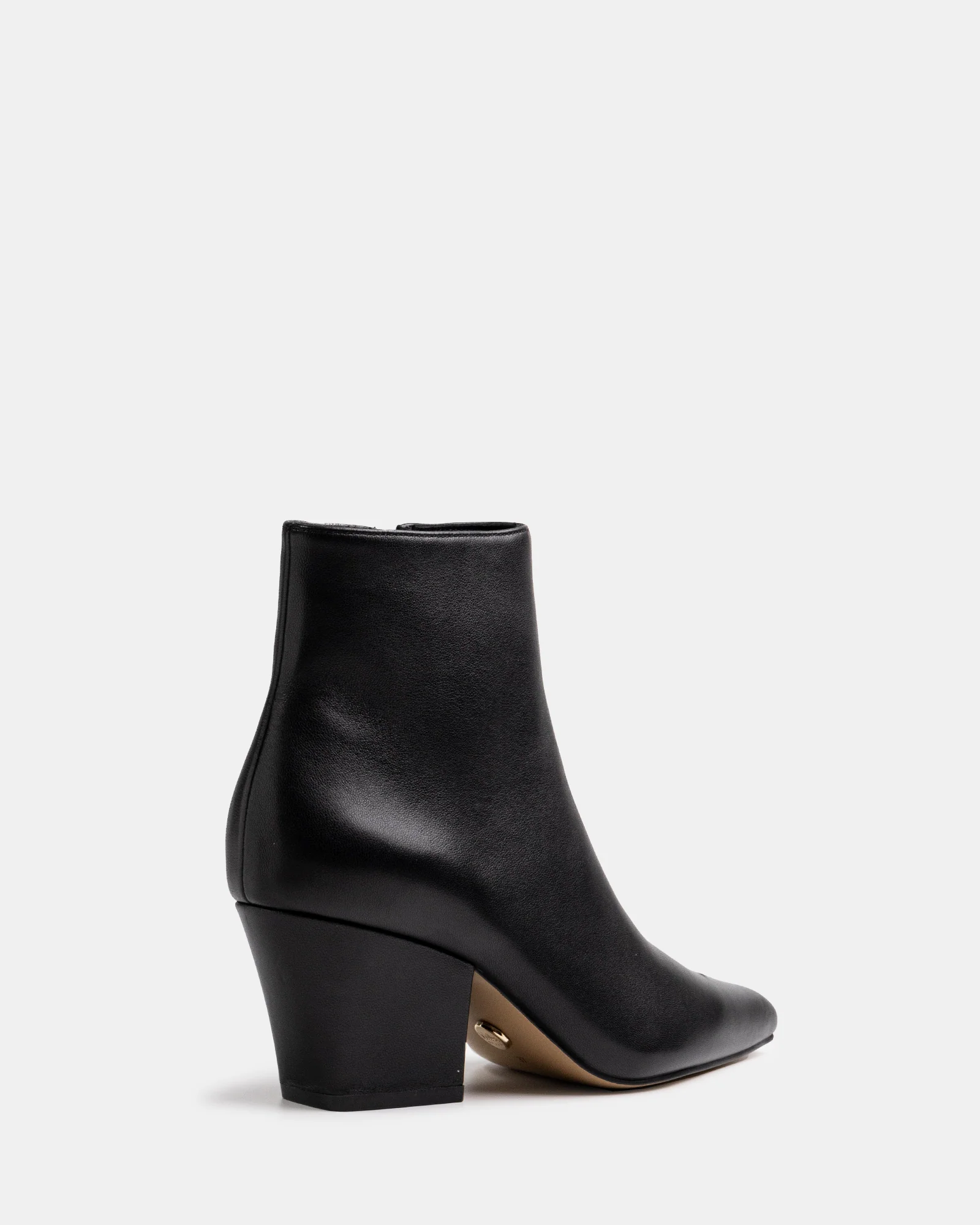 Kloe Black Leather Ankle Boot - Image 4