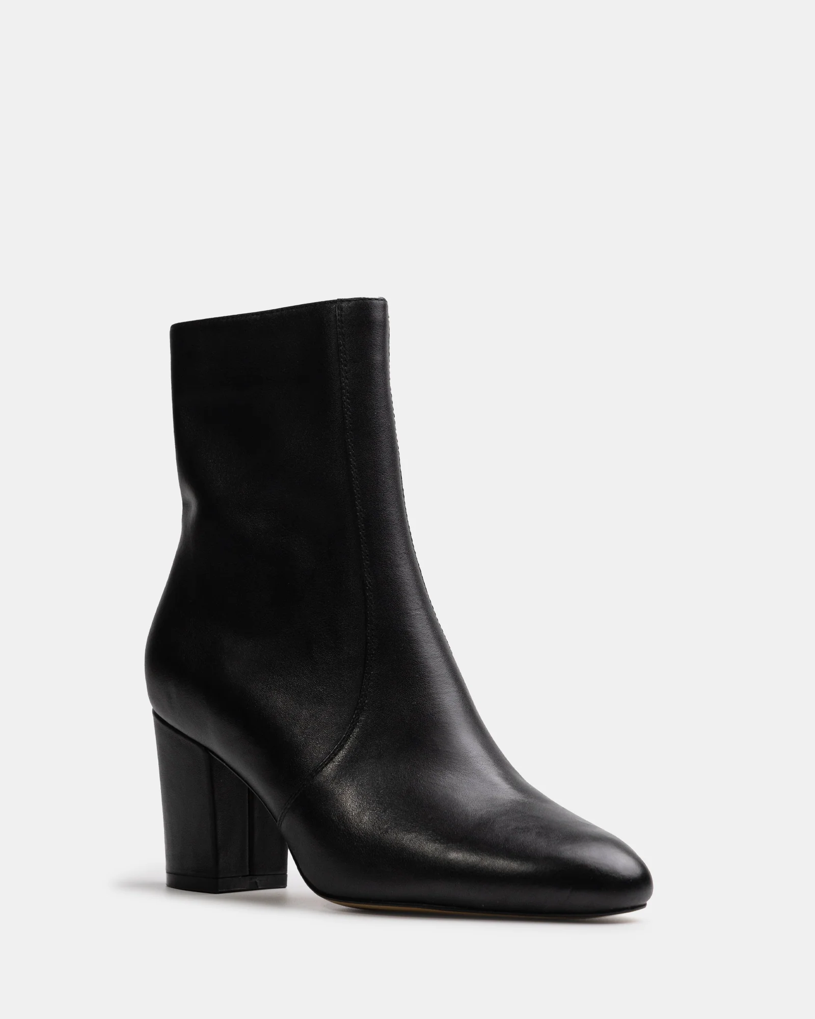 Kyrah Black Leather Ankle Boot - Image 2