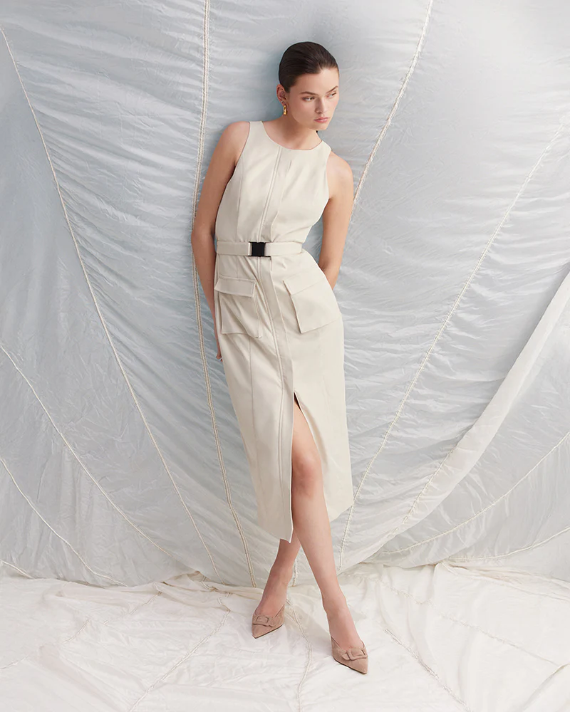 Lacina Hazelnut Suede Leather Mule - Image 8