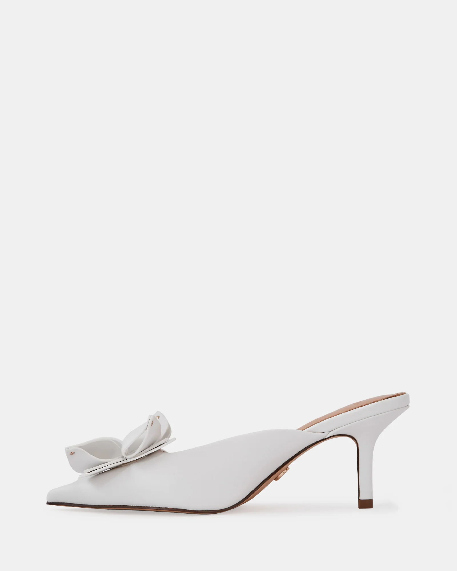 Lowe Optic White Leather Mule - Image 6