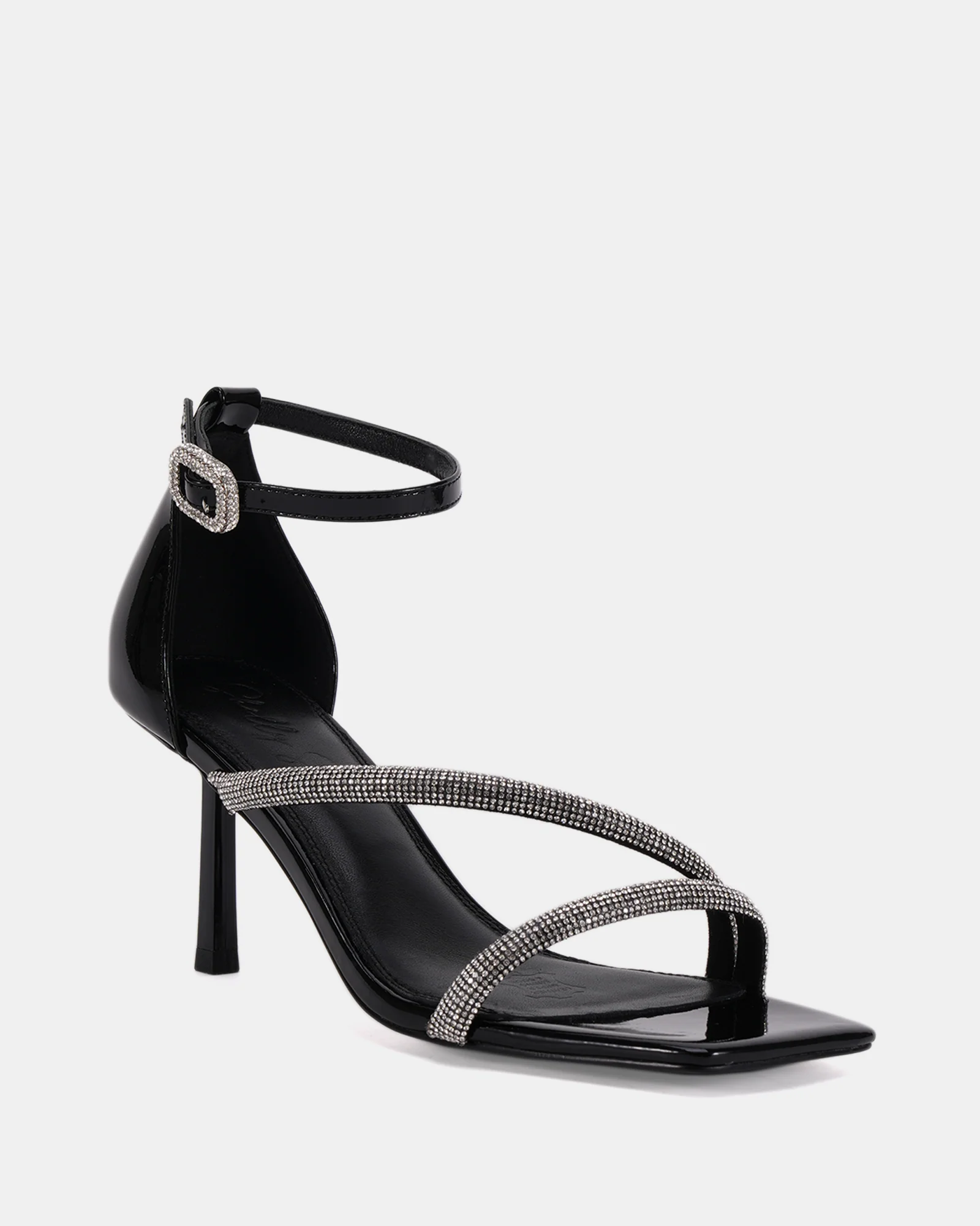 Maddox Black Patent Leather Heel - Image 2