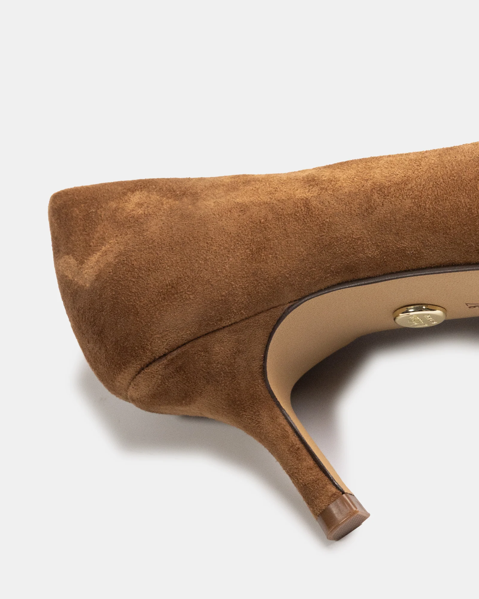 Maine Nutmeg Suede Leather Pump - Image 3