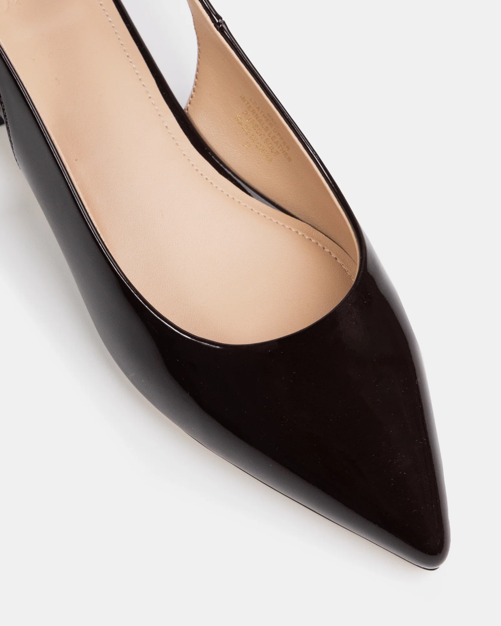 Meli Plum Patent Leather Slingback - Image 3