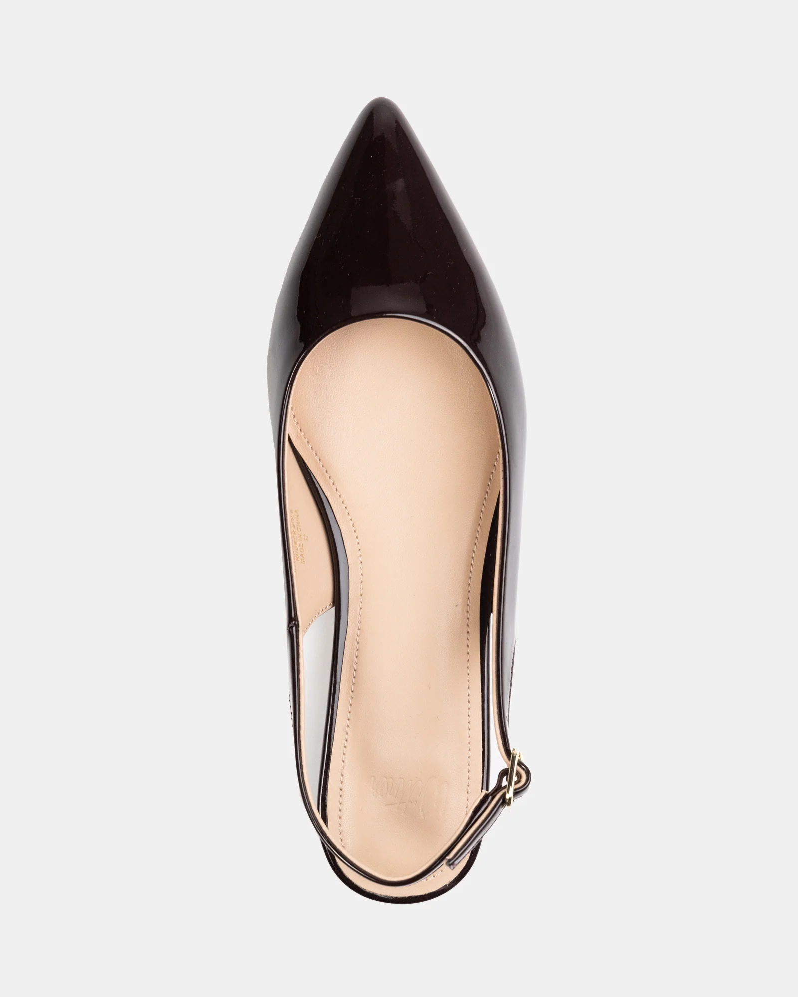 Meli Plum Patent Leather Slingback - Image 5