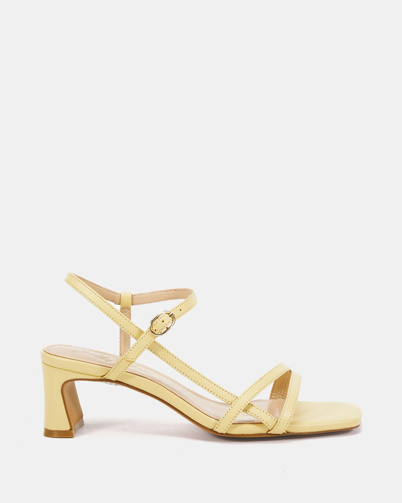 Minx Panacotta Leather Strappy Heel - Image 2
