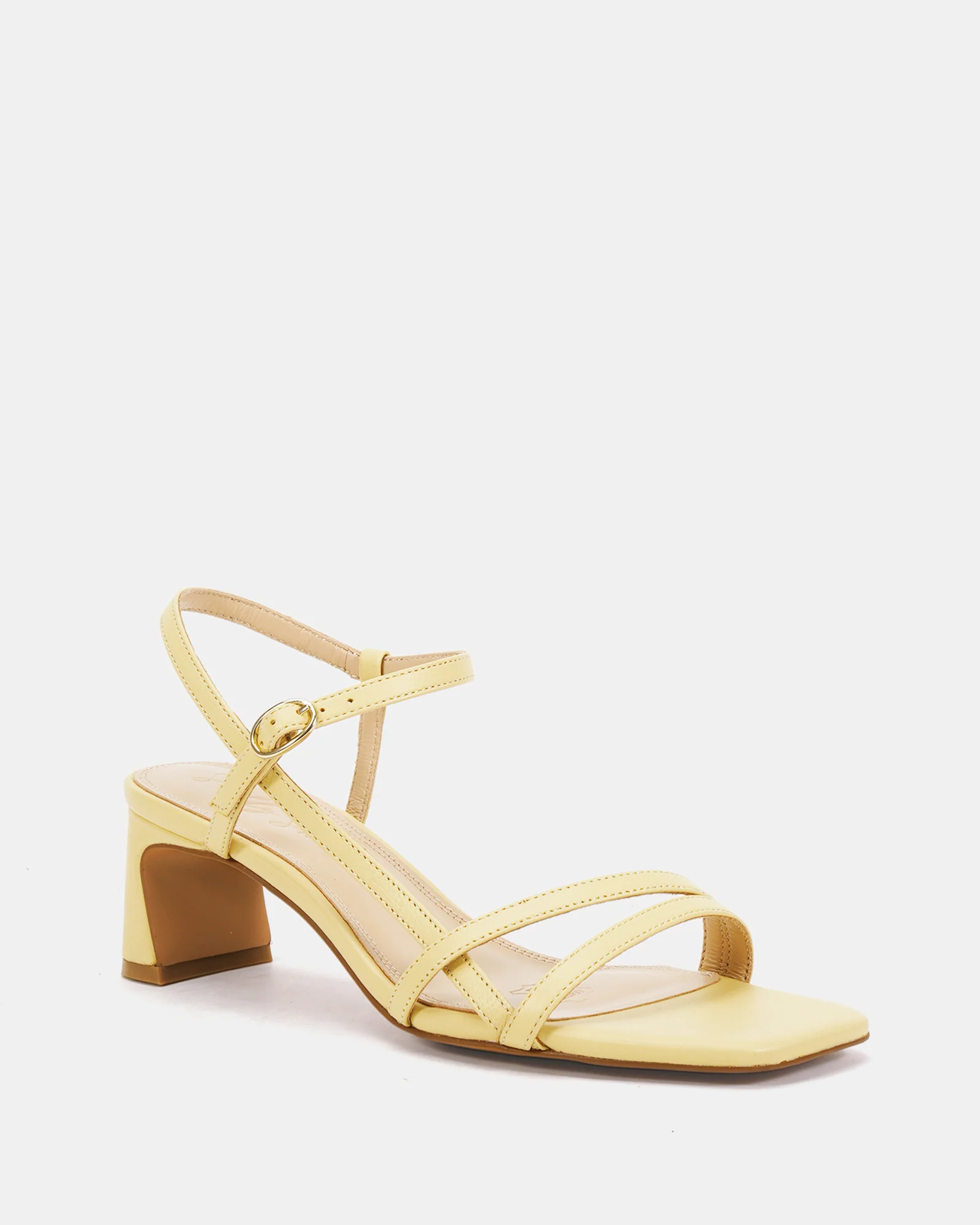 Minx Panacotta Leather Strappy Heel - Image 4