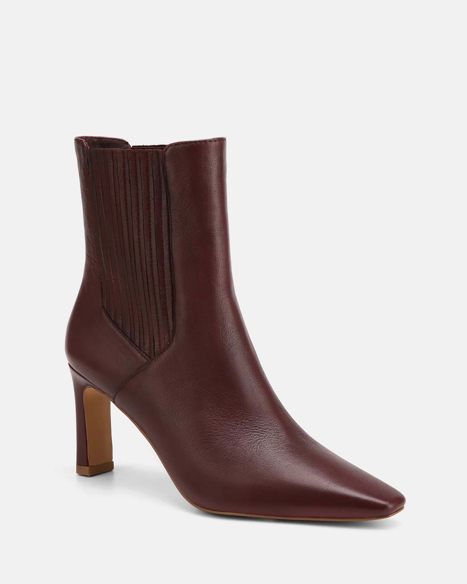 Natalie Raisin Pebble Leather Ankle Boot - Image 2