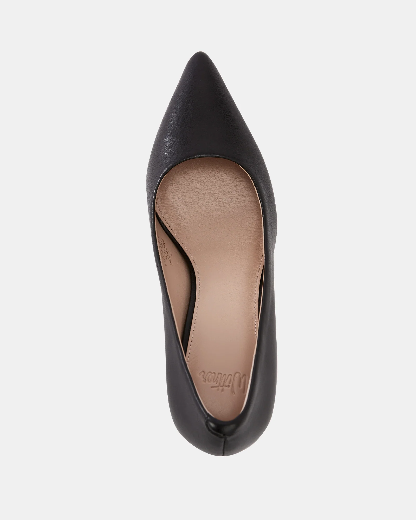 Parisa Black Leather Pump - Image 5