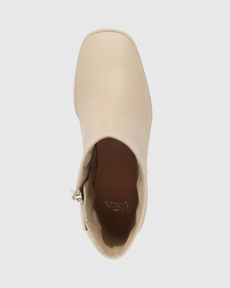 Pasha Biscotti Leather Ankle Boot - Image 5