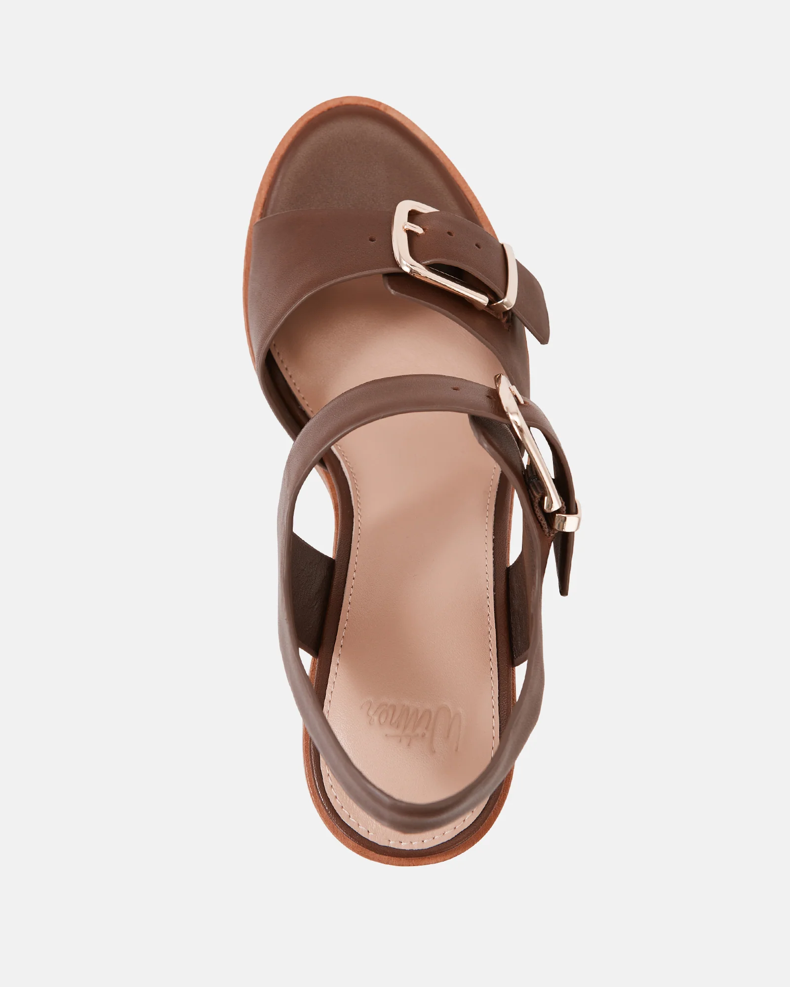Pipa Syrup Leather Block Heel - Image 5