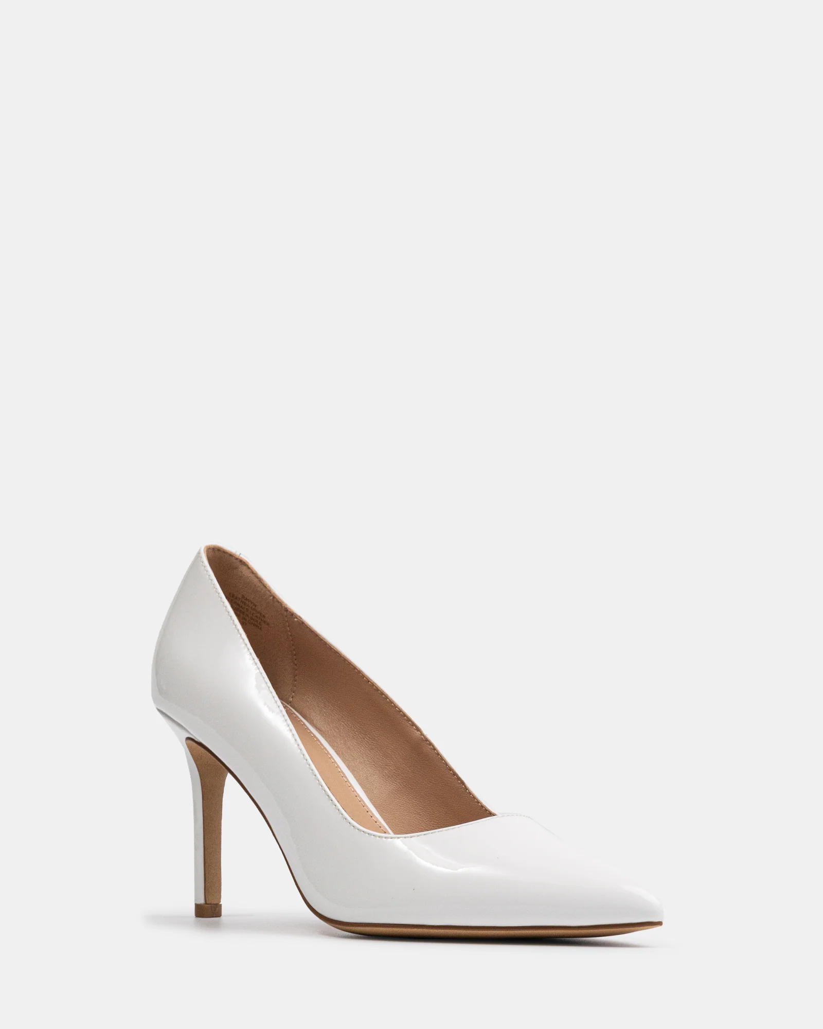 Ravyn Optic White Leather Pump - Image 2