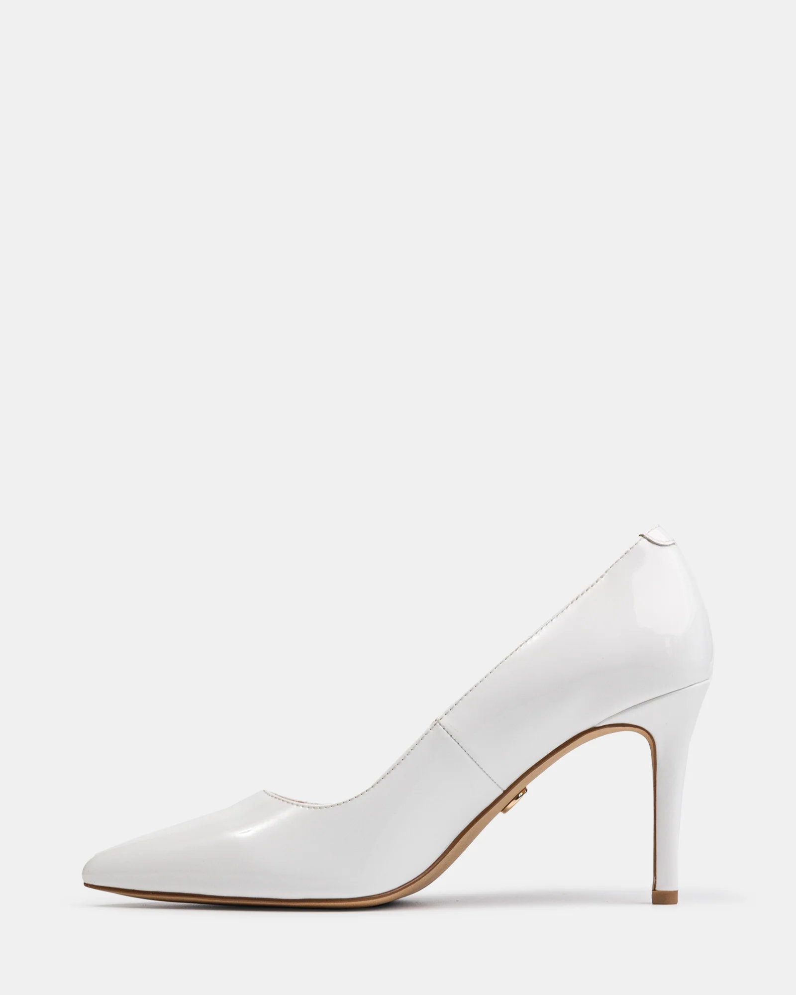 Ravyn Optic White Leather Pump - Image 6