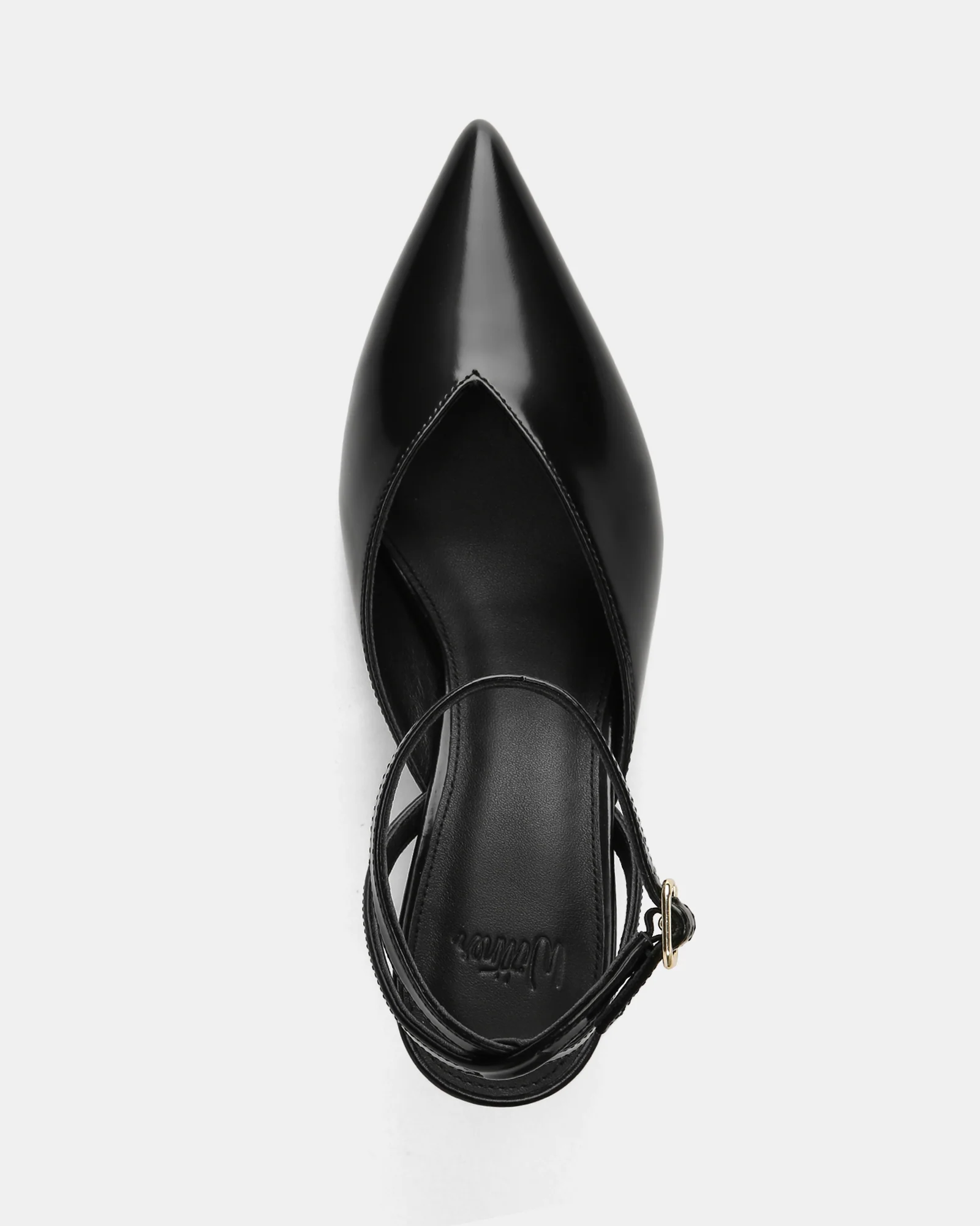 Sidney Black Leather Heel - Image 5