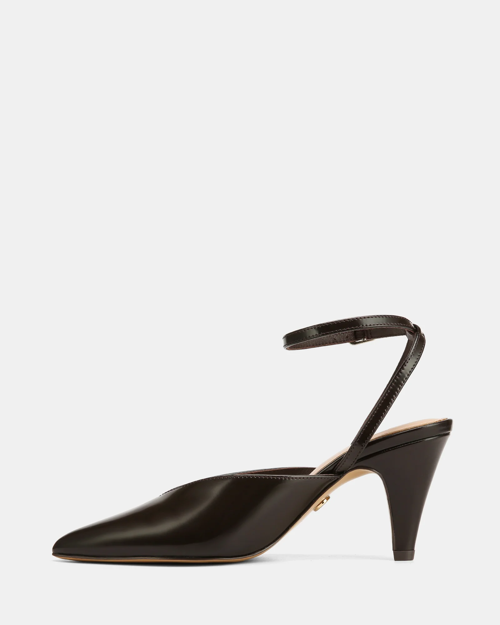 Sidney Ebony Leather Heel - Image 6