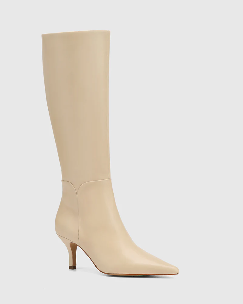 Tarley Biscotti Leather Long Boot - Image 2