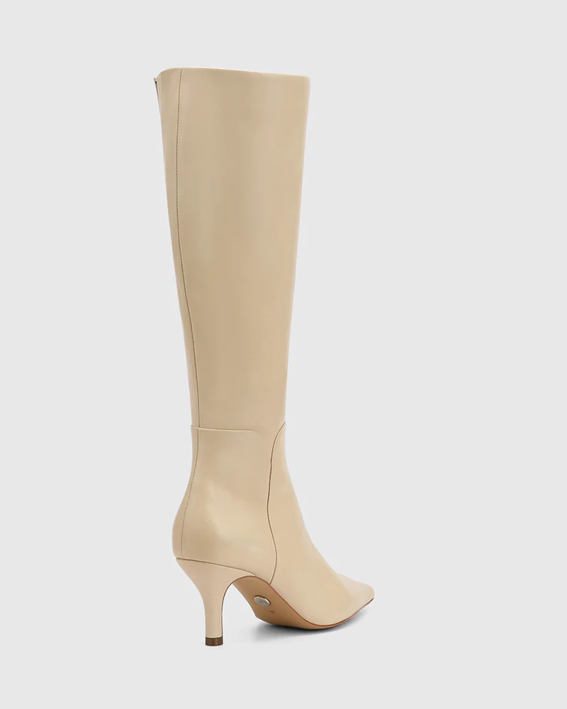 Tarley Biscotti Leather Long Boot - Image 4