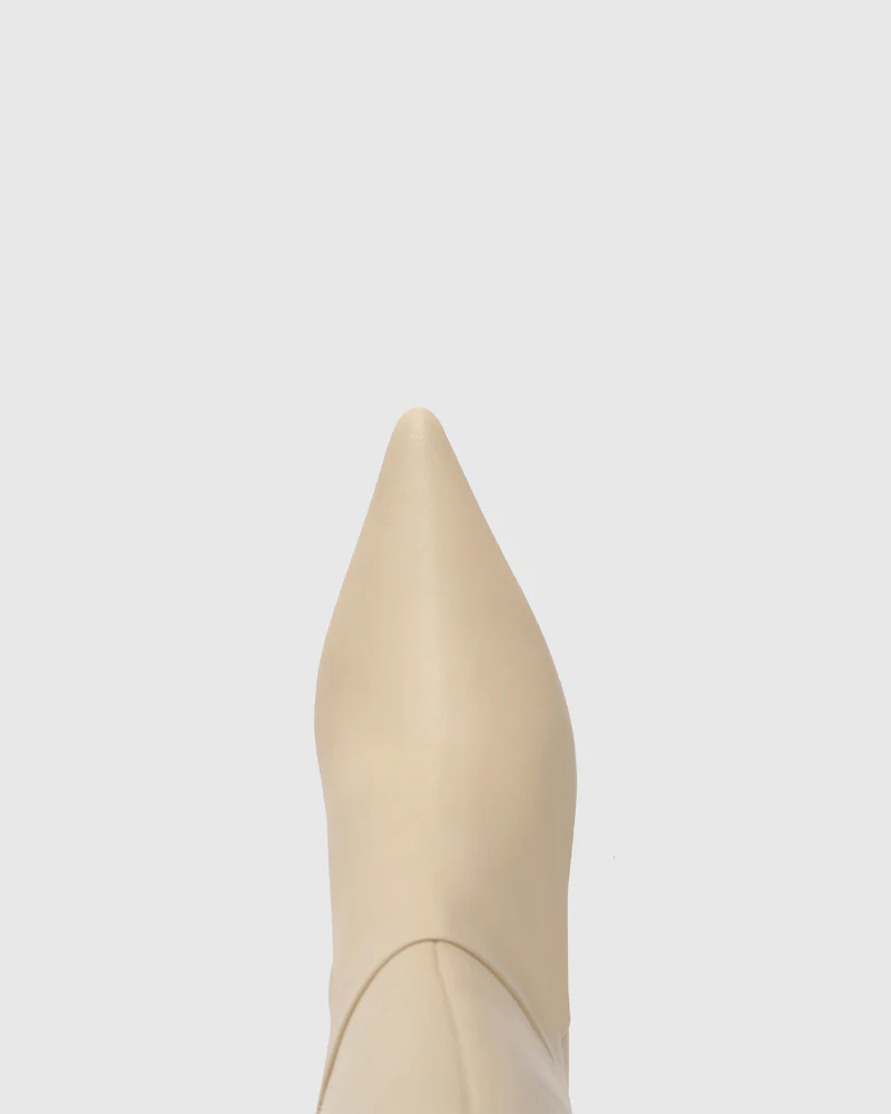 Tarley Biscotti Leather Long Boot - Image 5