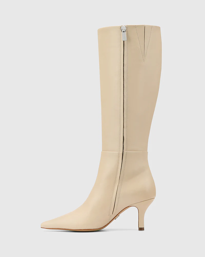 Tarley Biscotti Leather Long Boot - Image 6