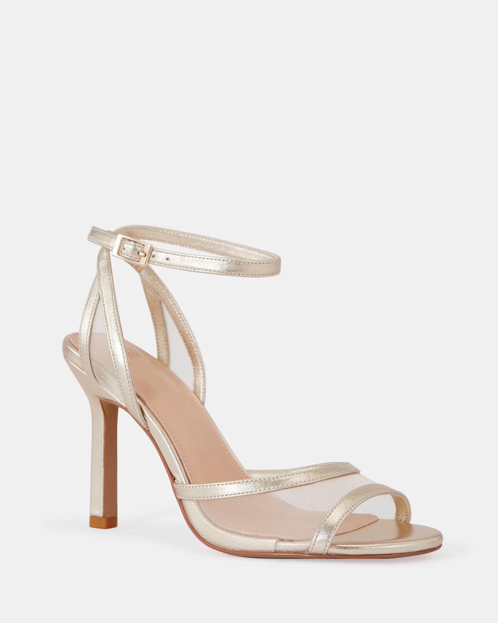 Zoella Gold Mesh Textile Stiletto Heel - Image 2